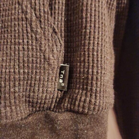 TNA Women's Zippered Hoodie S Brown - Picture 2 of 3